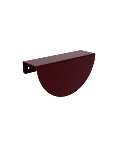 ZORIA burgundy furniture handle designer handle on white background