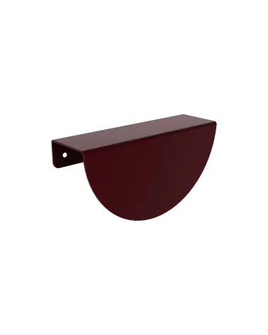 ZORIA burgundy furniture handle designer handle on white background