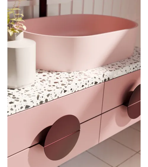 ZORIA burgundy furniture handle designer handle