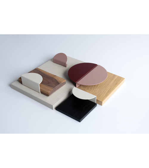 ZORIA burgundy furniture handle designer handle