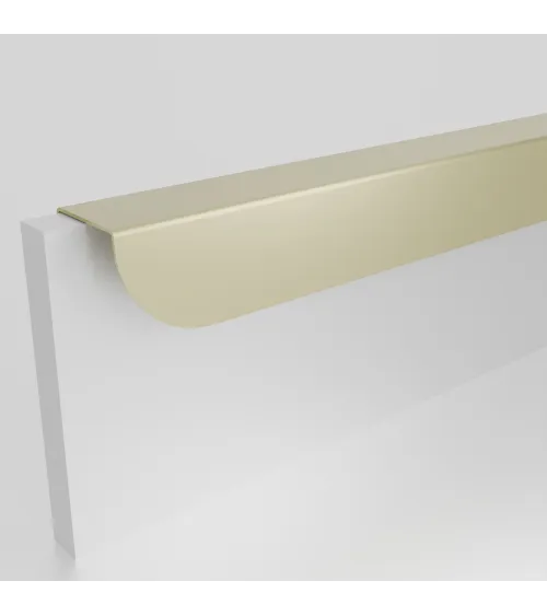 ZORIA elongated matte gold furniture handle design handle