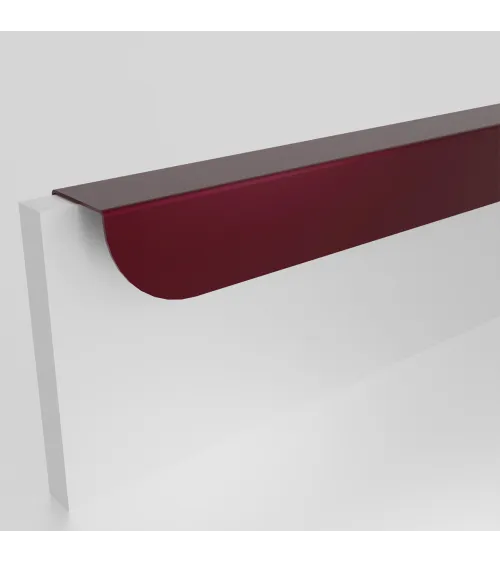 ZORIA elongated burgundy furniture handle design handle