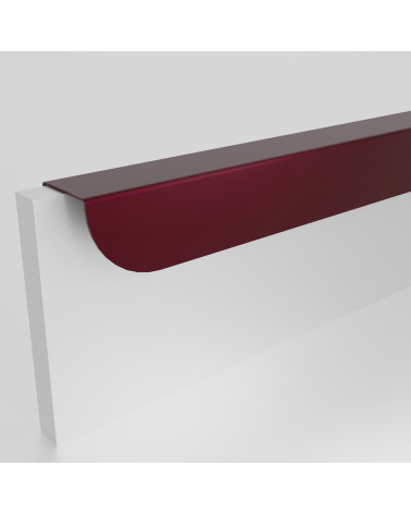 ZORIA elongated burgundy furniture handle design handle