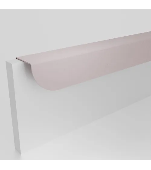 ZORIA elongated furniture handle design handle powder pink