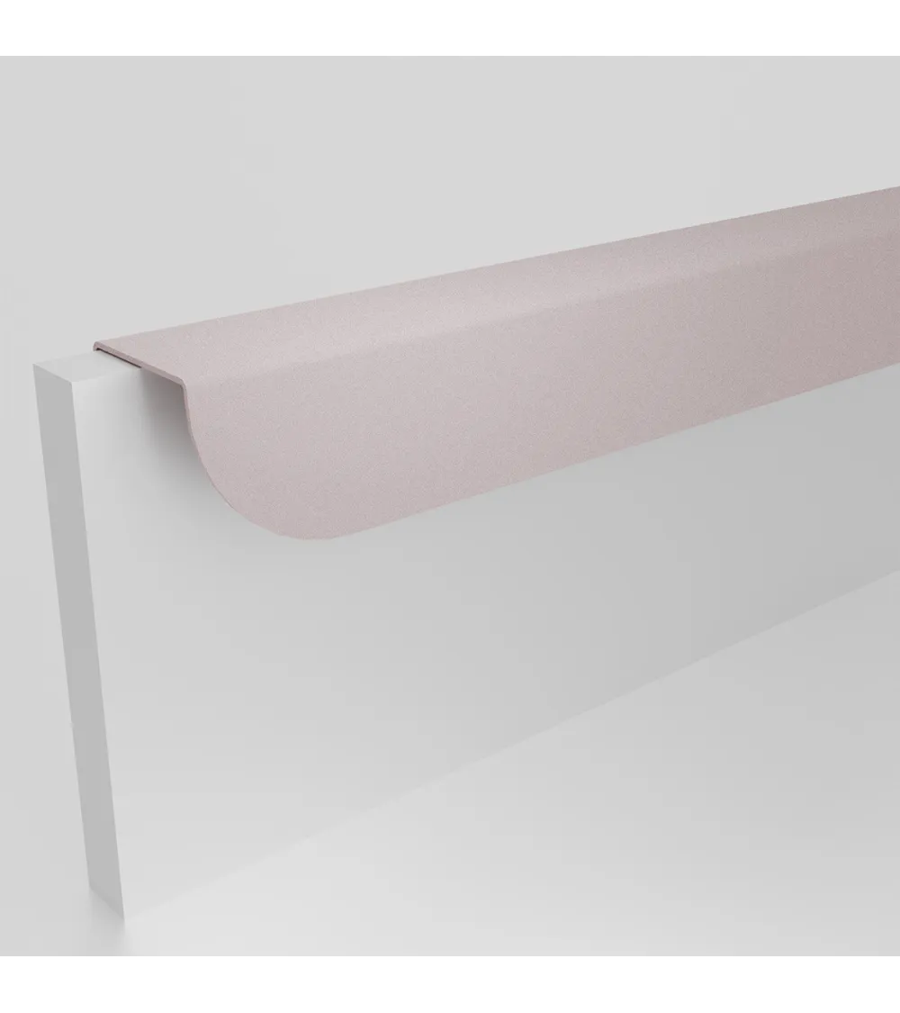 ZORIA elongated furniture handle design handle powder pink