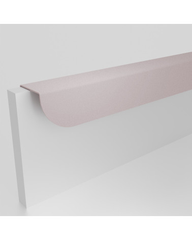 ZORIA elongated furniture handle design handle powder pink