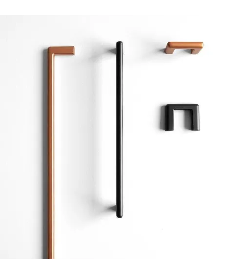 Copper furniture handle NOX designer handle