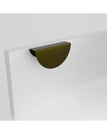 ZORIA olive brown furniture handle on the front designer handle