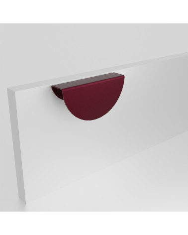 ZORIA burgundy furniture handle on the front designer handle