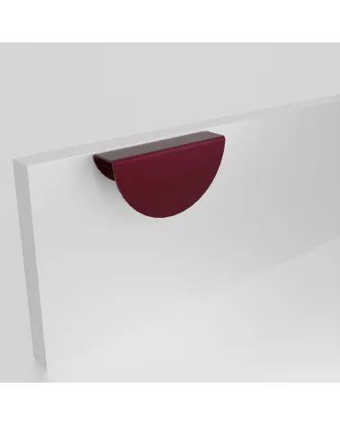 ZORIA burgundy furniture handle on the front designer handle