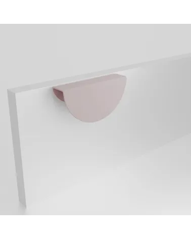 Powder pink ZORIA furniture handle on the front design handle