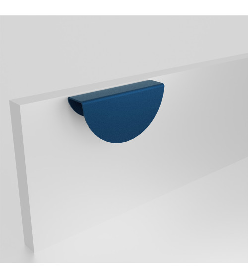 Navy blue ZORIA furniture handle on the front design handle