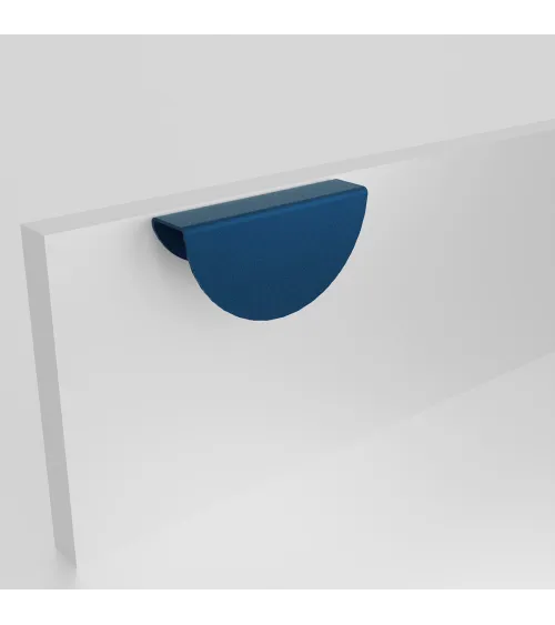 Navy blue ZORIA furniture handle on the front design handle