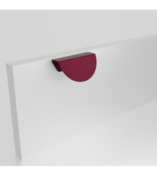 ZORIA bordeaux angled furniture handle design handle