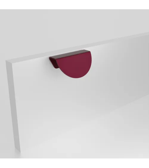 ZORIA bordeaux angled furniture handle design handle