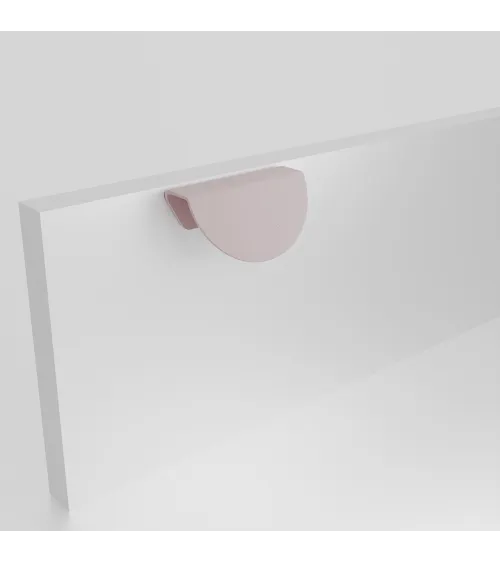 ZORIA powder pink angled furniture handle design handle