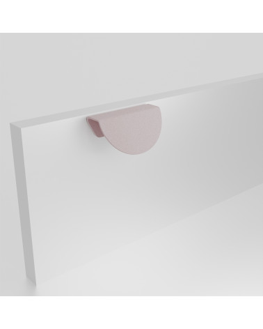 ZORIA powder pink angled furniture handle design handle