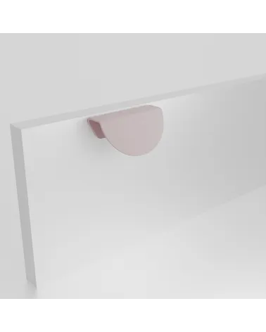 ZORIA powder pink angled furniture handle design handle