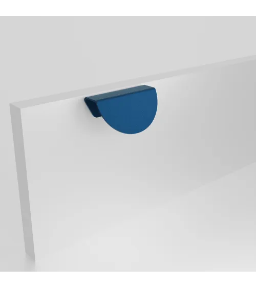 ZORIA oblique furniture handle navy blue designer handle