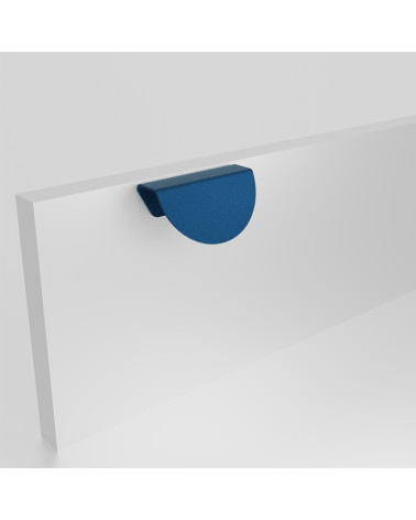 ZORIA oblique furniture handle navy blue designer handle