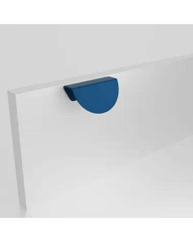 ZORIA oblique furniture handle navy blue designer handle