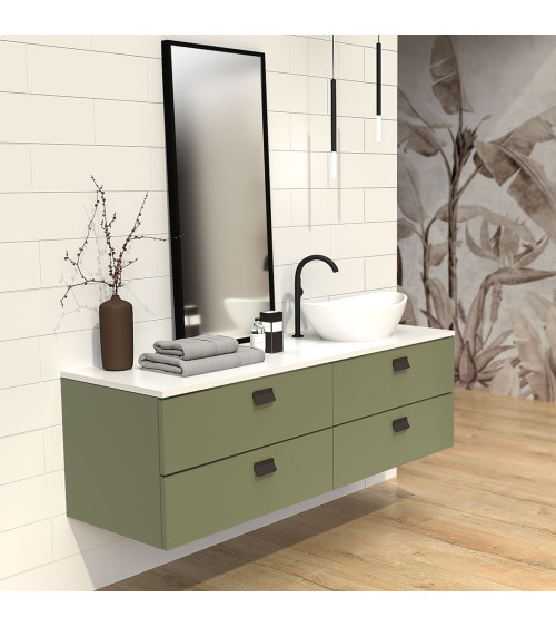 Matt black SEA furniture handle designer handle