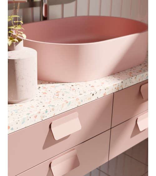 Powder pink SEA furniture handle design handle