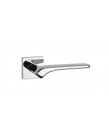 Polished chrome BERGERIA door handle designer hardware