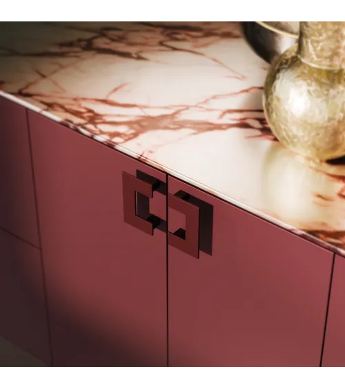 SOLEA burgundy furniture handle design handle