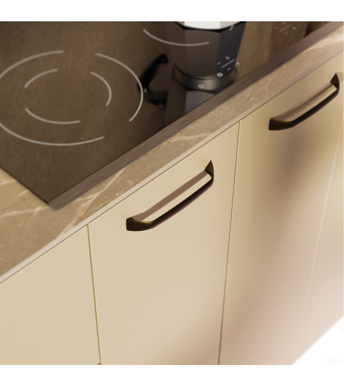 SONGO matt black furniture handle design handle