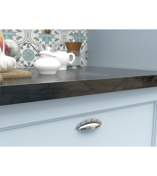 ASHEMA polished chrome furniture handle designer handle