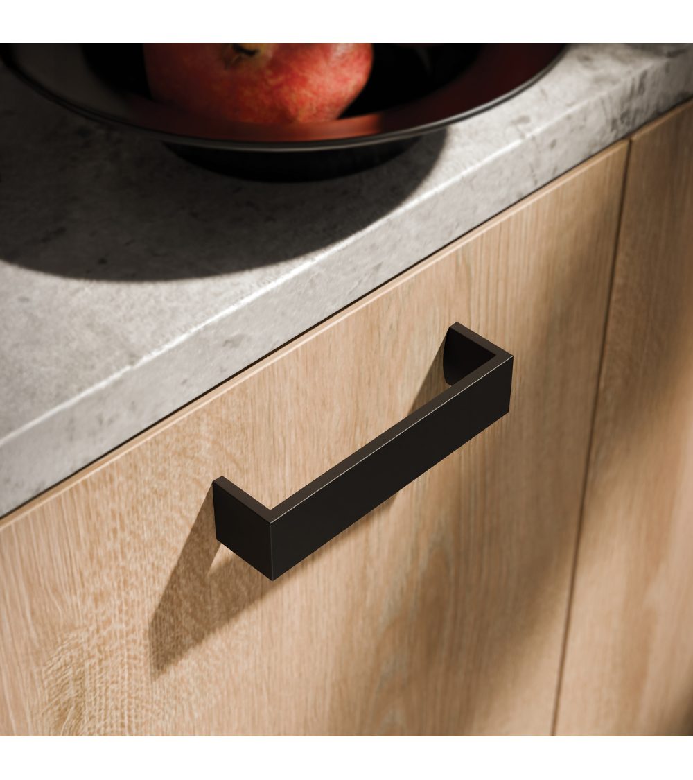 ASSER matt black furniture handle designer handle