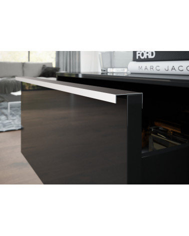 VERA polished chrome furniture handle designer handle mounted on furniture