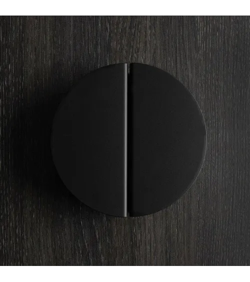 Matt black furniture handle ZORIA designer handle
