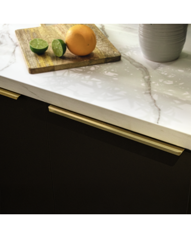 TERRA PRO furniture handle design handle mounted horizontally on the edge of a drawer