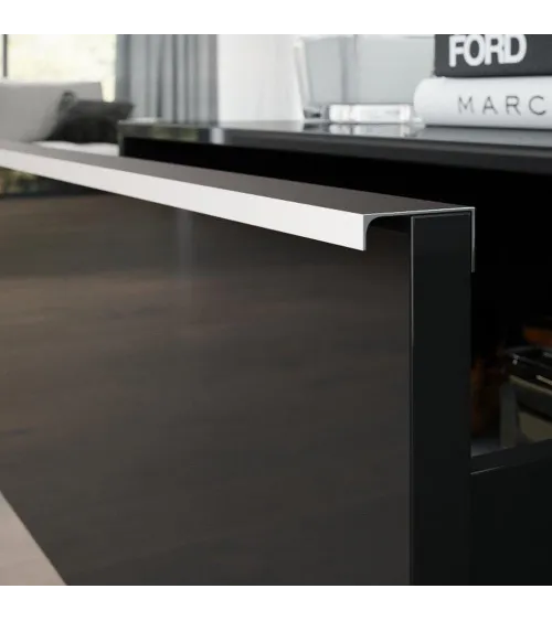 Polished chrome TERRA PRO furniture handle design handle