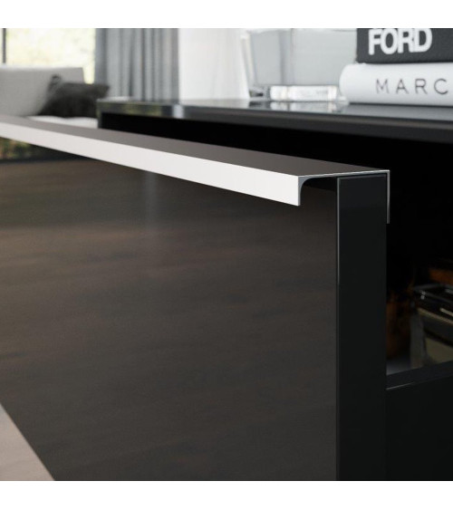 Polished chrome TERRA PRO furniture handle design handle