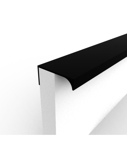 Matt black TERRA furniture handle designer handle