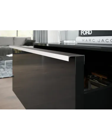 TERRA furniture handle designer handle fitted on a drawer