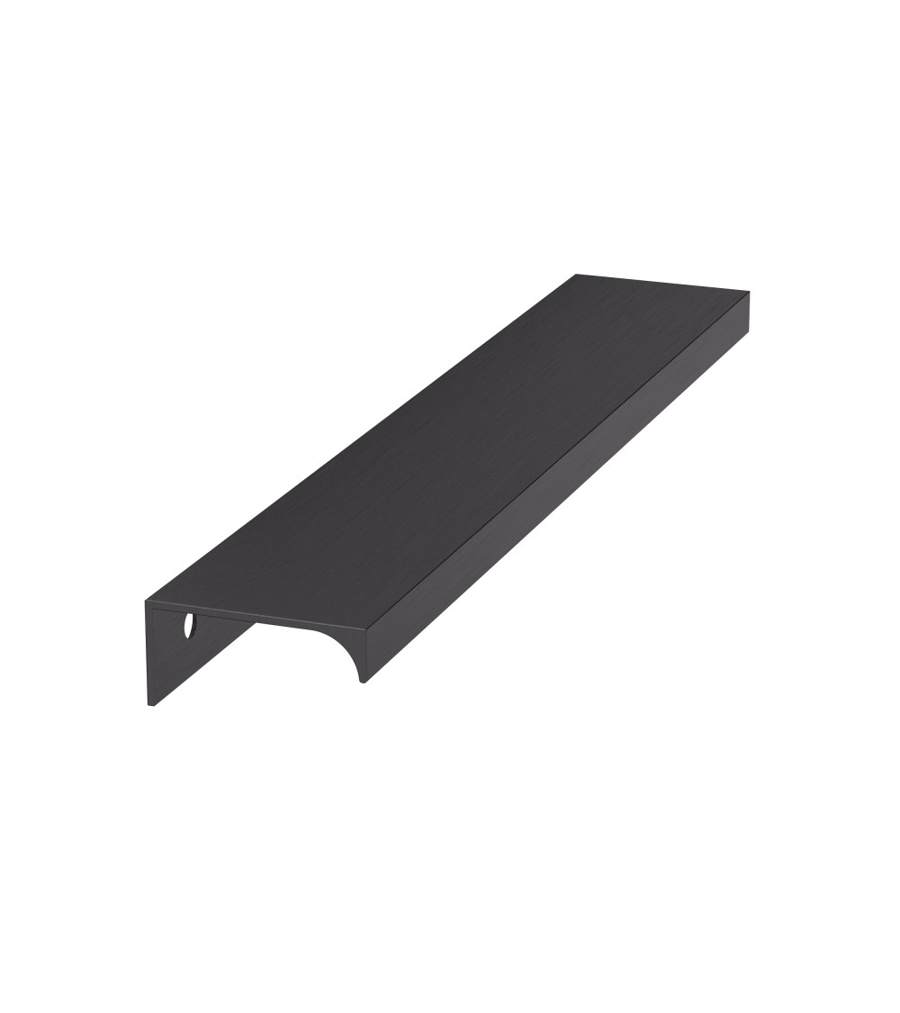 Black anodised TERRA furniture handle designer handle