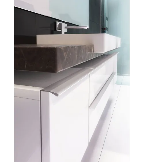 Brushed anode furniture handle COSTA design handle