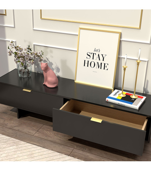 Gold anode furniture handle COSTA design handle
