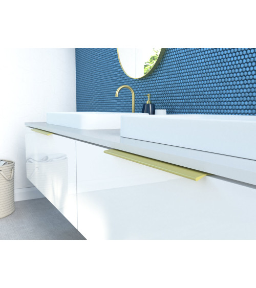 Gold anode furniture handle COSTA design handle