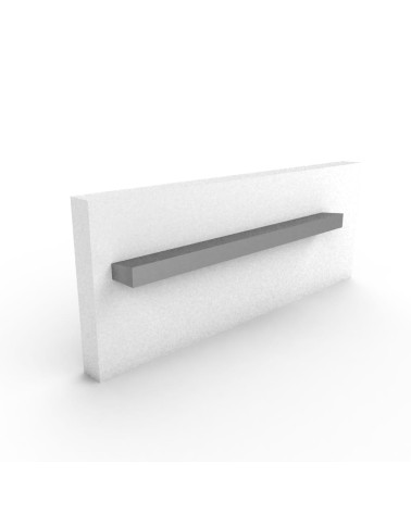 Natural anode LATINO furniture handle designer handle mounted on a panel