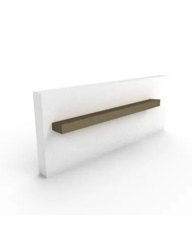 LATINO brushed anode furniture handle designer handle fixed on a panel