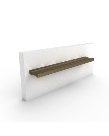 ESSEN brushed anode furniture handle design handle fixed on a panel