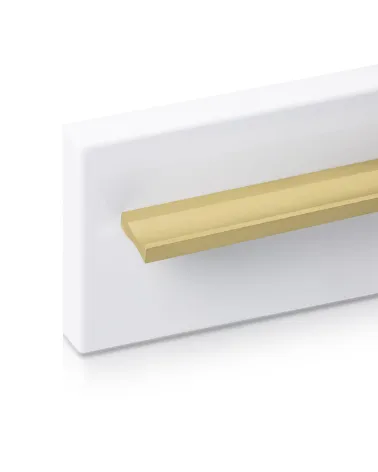 ESSEN gold anode furniture handle design handle fixed on a panel
