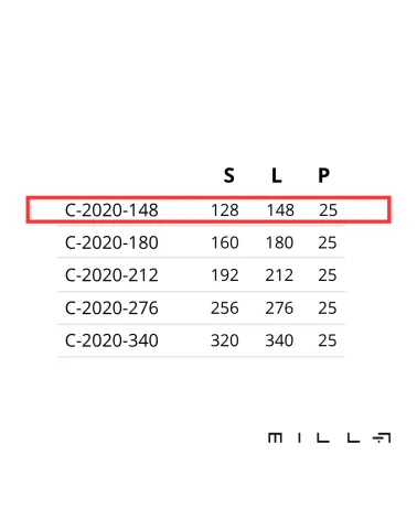 ESSEN furniture handle with measurements