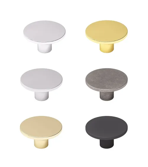 Furniture knob polished gold ASTRO design handle