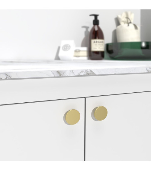 Furniture knob matt gold ASTRO design handle